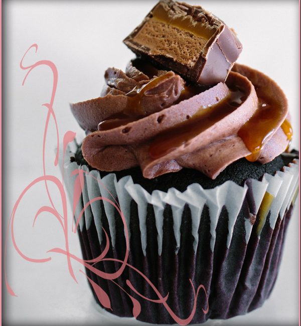 Cupcake - Chocolate caramel with chocolate buttercream