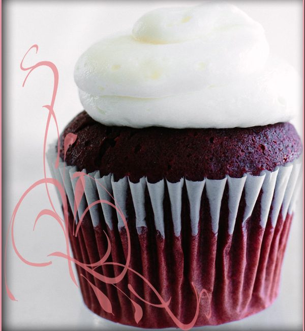 Cupcake - Red velvet with cream cheese icing