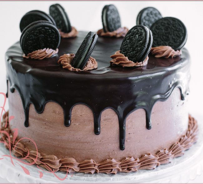 Cake - Chocolate with chocolate cream filling
