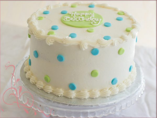 Signature Cake - Poka Dots