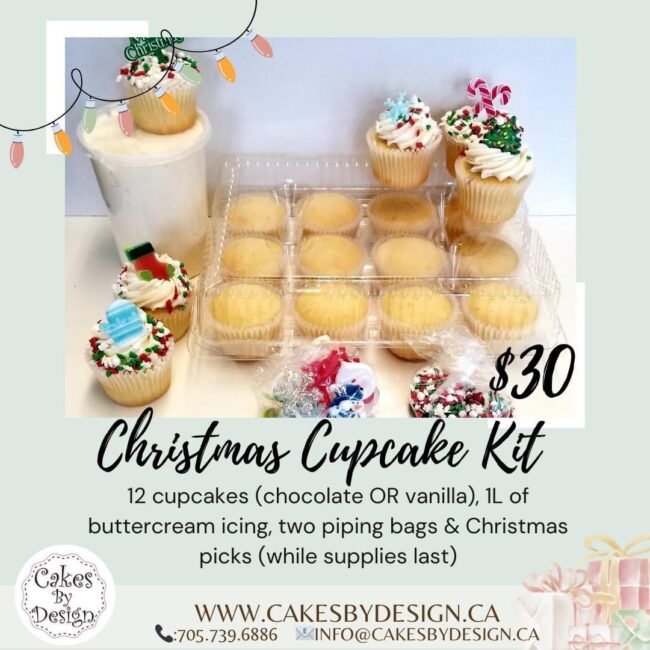 Cupcake - Christmas Cupcake Kits