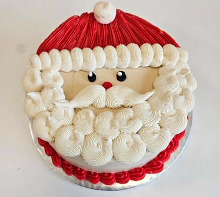 Christmas - Santa Face Cake