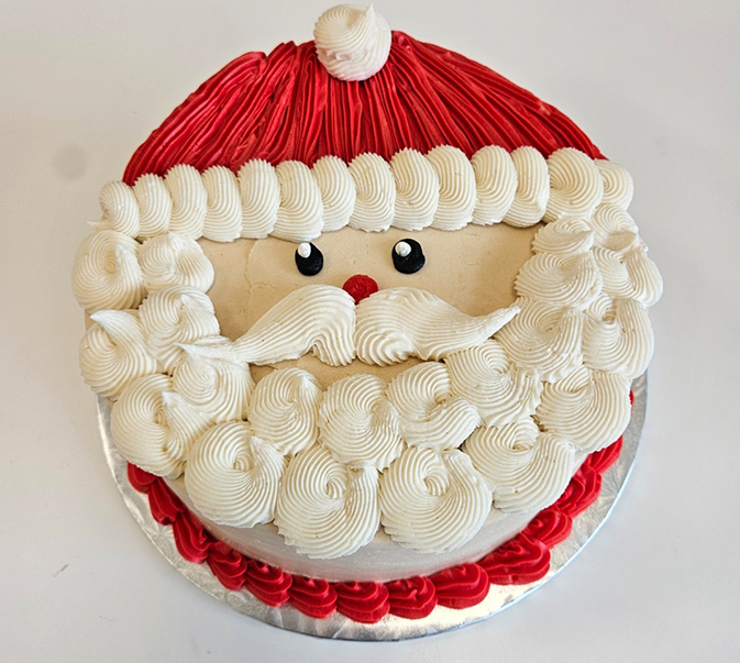 Christmas - Santa Face Cake