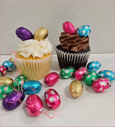 Cupcake - Happy Easter Eggs