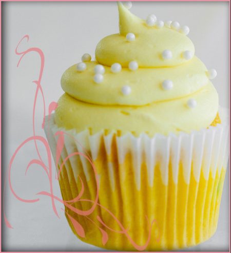 Cupcake - Lemon with vanilla buttercream
