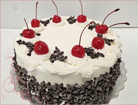 Cake - Black forest chocolate with cherry filling - 2.5"
