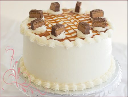 Vanilla with caramel cream filling