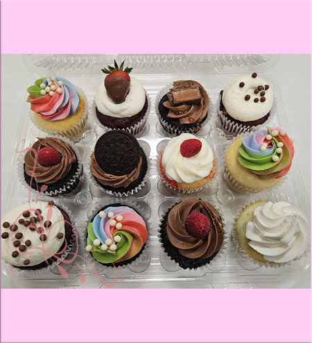 Assorted Cupcakes - 12 Pack