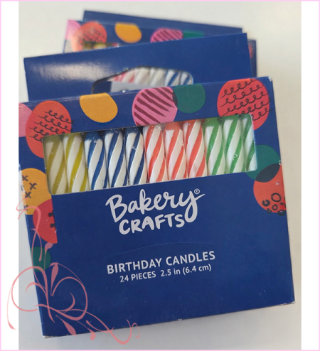 Bakery CRAFTS Birthday Candles