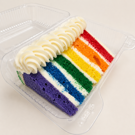 Rainbow Cake Slice - Limited Time Offer for June